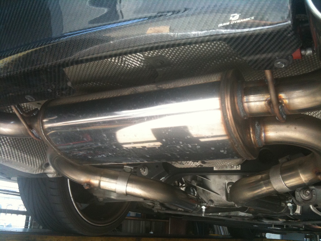 Bmw 335i magnaflow muffler #2